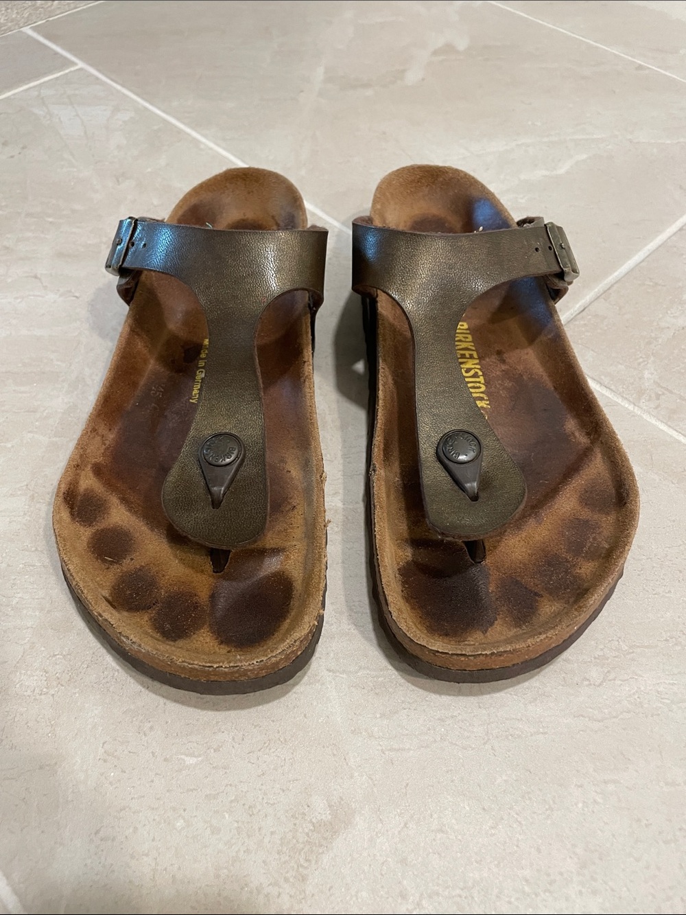 Birkenstock Gizeh Thong Sandals Size 39